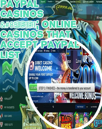 Legit online casino paypal