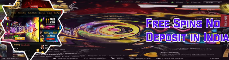 New online casino free spins no deposit