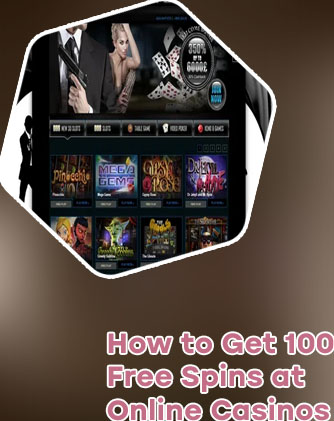 Online casino 100 free spins