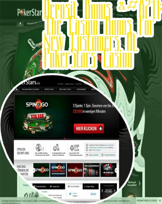Pokerstars bonus casino